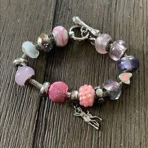 Charm bracelet.